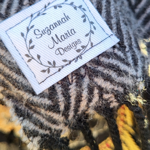 Upcycled Boho Scarf/Wrap - Picture 13 of 16